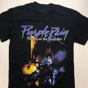 Prince Purple Rain Graphic Tee - NWOT